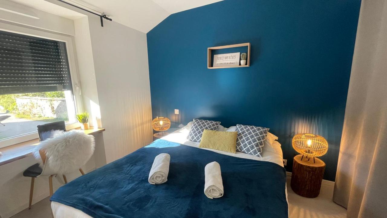 Appart-Hotel N 4 Calme Avec Terrasse, Wi-Fi Haut Debit, Petit-Dejeuner, Room-Service Et Parking Prive Chouzelot エクステリア 写真